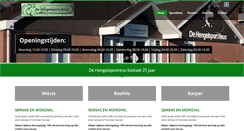 Desktop Screenshot of dehengelsportreus.nl